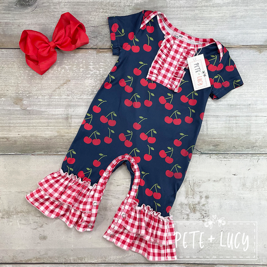 Cherry Romper