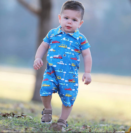 Cars & Trucks Romper